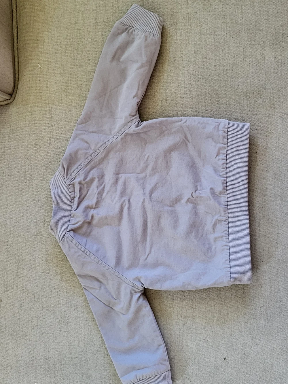 Kids  Boy Reversible Gray/Yellow Bomber Jacket